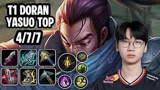 T1 Doran Yasuo Top SoloQ Replay 20260113