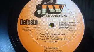 DeFosto   Play Mr Pannist Play