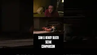 The Last of Us HBO vs Game - Sam & Henry Death Scene #shorts