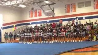 National Cheer Battle Champs  Phillip O Berry Cheerleaders