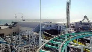 Python front seat on-ride HD POV Playland's Castaway Cove
