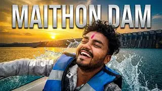 MAITHON DAM  KALI BOTING GHAT  💞#viralvideo #myvlog #maithon #maithondam #jharkhand #dhanbad 