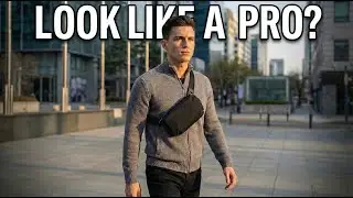 Afraid to Be Seen Trying? Small Designer Sling Bag Crossbody EDC for Men 1L | Max Kremen Urban Core