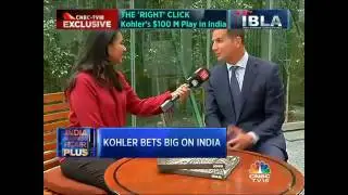 David Kohler's interview on CNBC - TV18 about Kohler Co's India plans
