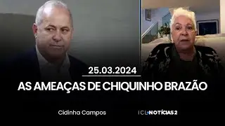 Ex-deputada Cidinha Campos conta como foi amea&ccedil;ada por Chiquinho Braz&atilde;o