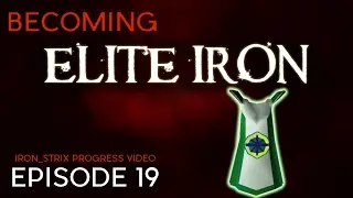 Achievement Diary Cape  - Becoming Elite Iron #19 - OSRS Ironman Progress Series