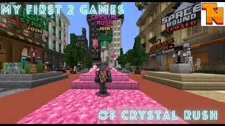 My FIRST 2 games of CRYSTAL RUSH | Tubnet Minecraft