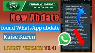 fouad whatsapp update kaise kare v9.41 version | how to update fouad whatsapp