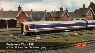 Bachmann Class 159 DMU 3 Car Set Soundfitted