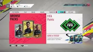 FIFA 20 FUT Serie A & Eredivisie or CSL TOTSSF pack openings.