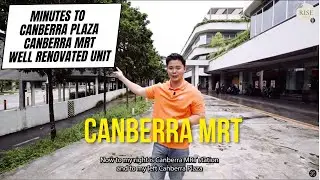 4RM HDB with direct access to Canberra Plaza / MRT. 