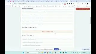 Introduction to the Financial News and Stock Monitoring Plugin
