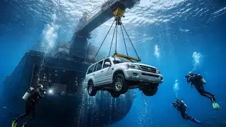 Sunken Secrets Revealed as a Lost Car Is Found on the Ocean Floor After Many Years
