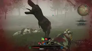 Path of Titans. T-Rex Duo Utilise Deep Rumble & Tyrant Roar Combo... Rex Duo vs Eo & Kentro At Glc.