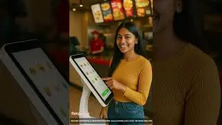 QSR KIOSK SELF ORDERING WITH FAST RESPONSE & FAST SALES