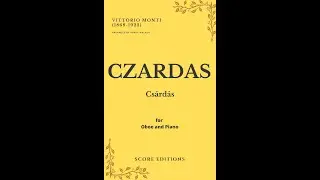 Czardas (Vittorio Monti) for Oboe and Piano
