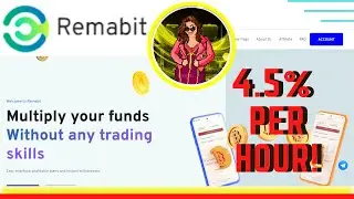 REMABIT LAUNCH | Like GRENMINER and REPOWE | Make 4.5% Hourly