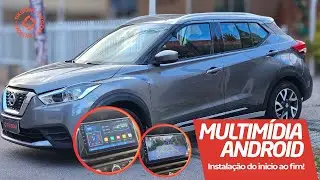NISSAN KICKS | INSTALAÇÃO MULTIMIDIA ANDROID DO COMEÇO AO FIM!