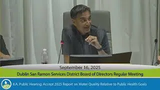 DSRSD Board Meeting 9-16-2025