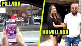 Mujer infiel PILLADA con su AMANTE y todo se sali&oacute; de control