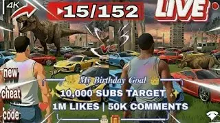 🔴 5 घंटे महा-मुकाबला🔥15/152🔴 दिन का चैलेंज: Road to 😍10K 🎂 Indian Bikes Driving 3D New Cheat Codes 😂
