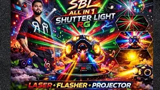 🔥SBL Laser NEW Shutter+STROBE+16 led LASER Light price DJ Light price pixel light dj setup DJ LIGHTS