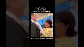 Kris Jenner fixes Elon Musk's tie at the METGala, 2022 new viral video #viralshort #viralvideo