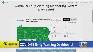 Pennsylvania Department Of Health Releases New COVID-19 Early Warning Dashboard
