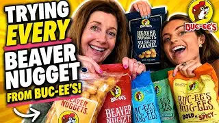 Trying EVERY Beaver Nugget From Buc-ees
