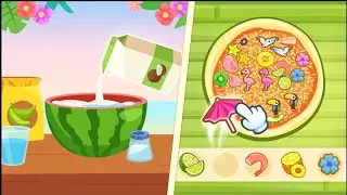 Pizza 🍕 Maker Game Kids Cooking Games - Kids Video
