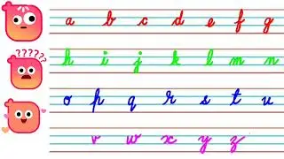 Small abc writing ||  ABCRhymes for LKG || abc rhymes || kids learning Video || abcd|| A for apple