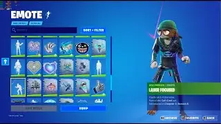 Fortnite | laser focused emote