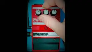 Dod Fx55 B Supra Distortion Bass Effect Pedal Demo