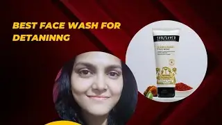 soulflower facewash|natural facewash for dry skin|best face wash for summer|face wash for detanning