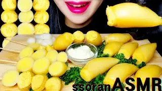 ASMR 🐟🦑한치속 열빙어 알이 들어 있는 코모치야리이까 먹방 KOMOCHIYARIIKA MUKBANG EATING SHOW