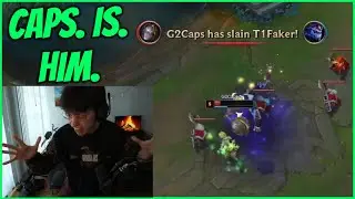 Caps Crazy Outplay To Get 2nd Solo Kill On Faker