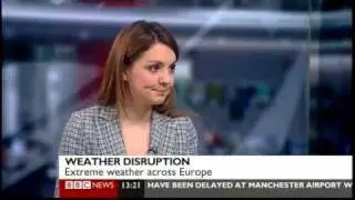 Laura Tobin goes into depth about the extreme weather (BBC News, 20.12.09)