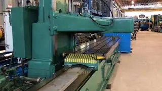 32&rdquo; x 144&rdquo; Rockford Open Side Planer 1967 Hydraulic