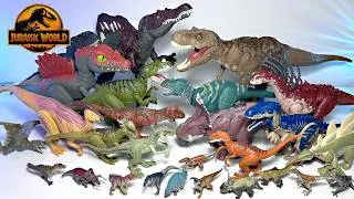 Jurassic World Chaos Theory Dinosaurs Toys & Scan Codes! Epic Attack Spinosaurus, T-Rex and more