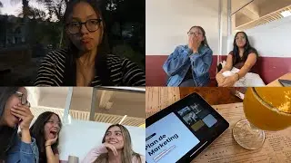 Vlog de una estudiante de marketing. Mix de clases y caos
