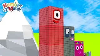 Numberblocks Step Squad Challenge! Count from 1,000 to 100,000!