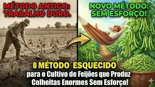 O Método Esquecido para o Cultivo de Feijões que Produz Colheitas Enormes Sem Esforço