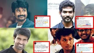 Celebrities Reactions for Beast Trailer | பயங்கரமா இருக்கும் 🔥 | Thalapathy Vijay | Nelson