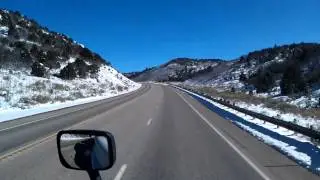 Utah State Route 20 heading East from Interstate 15 to US Highway 89