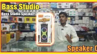 Big Chargable BT speaker Bass studio unboxing #amplifier #8inch #btspeaker #speaker 