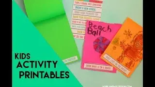 kids printable activity kit