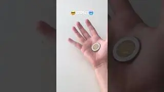 TrucoDe magia con una moneda #magic #aprendemagia #magia #trucosdemagia #magictrickstutorial ￼