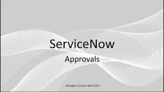ServiceNow Approvals