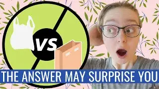 IS PAPER REALLY BETTER THAN PLASTIC? | Bag Options | Sustainable Swap
