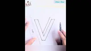 Drawing _V_ Practice with Azhar Bhai